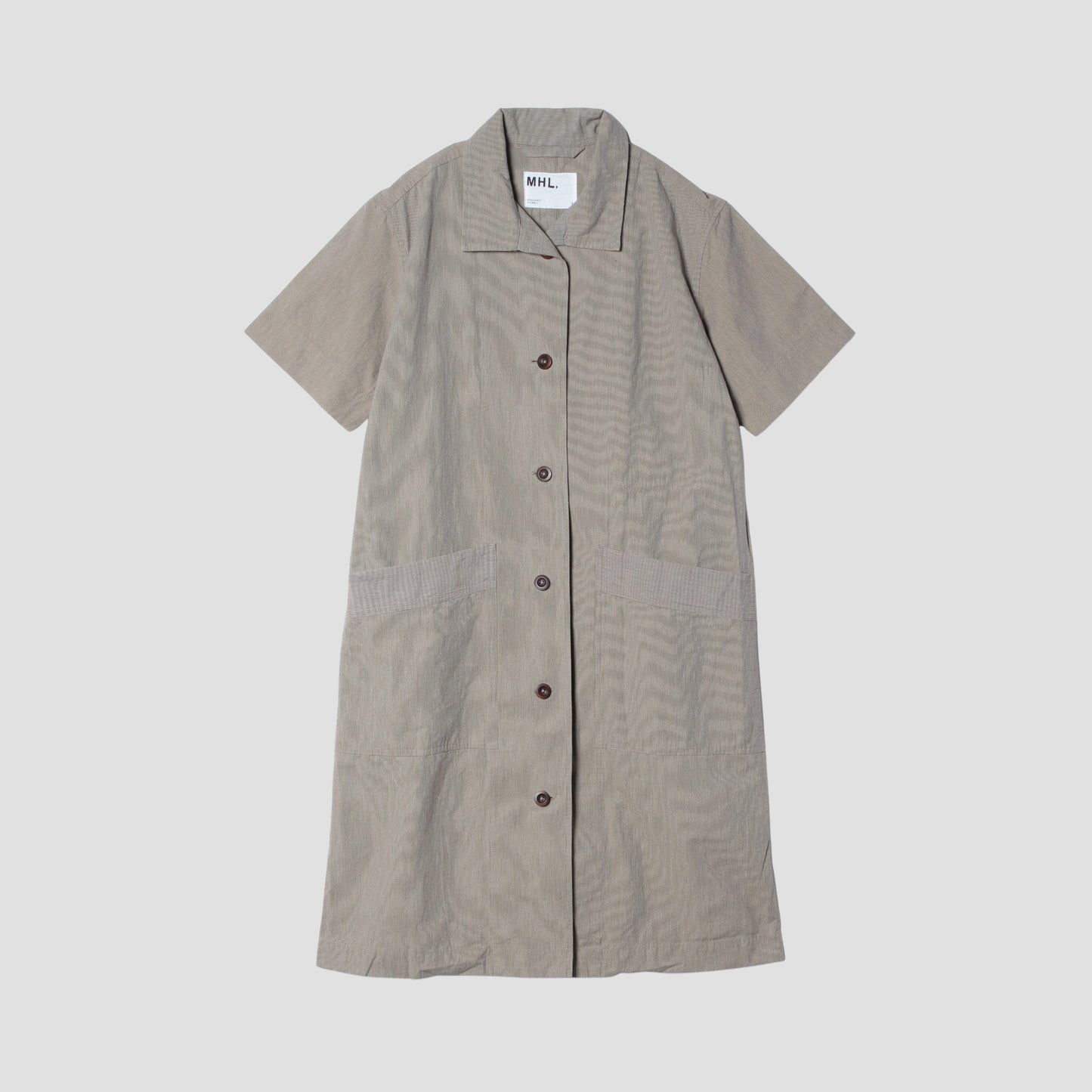 TINY STRIPE COTTON DRESS
