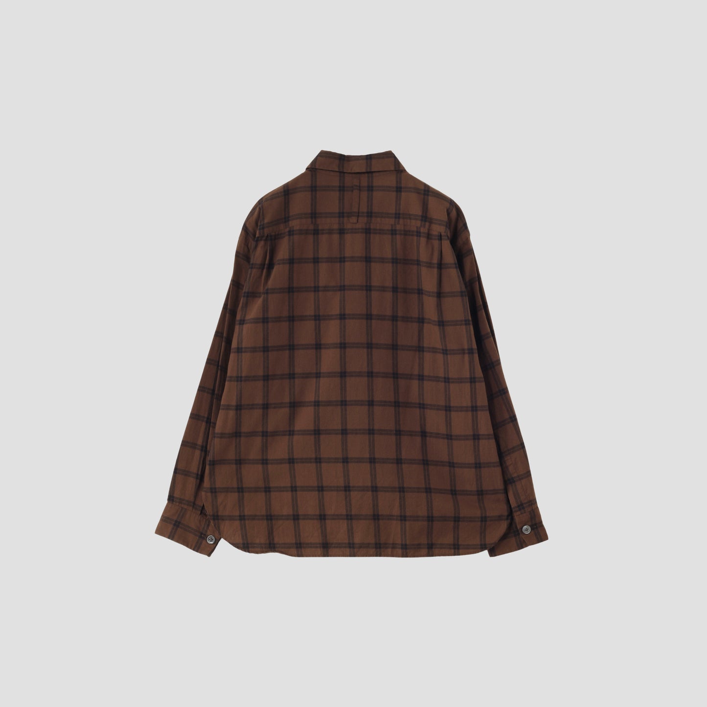 LARGE CHECK COTTON SHIRT