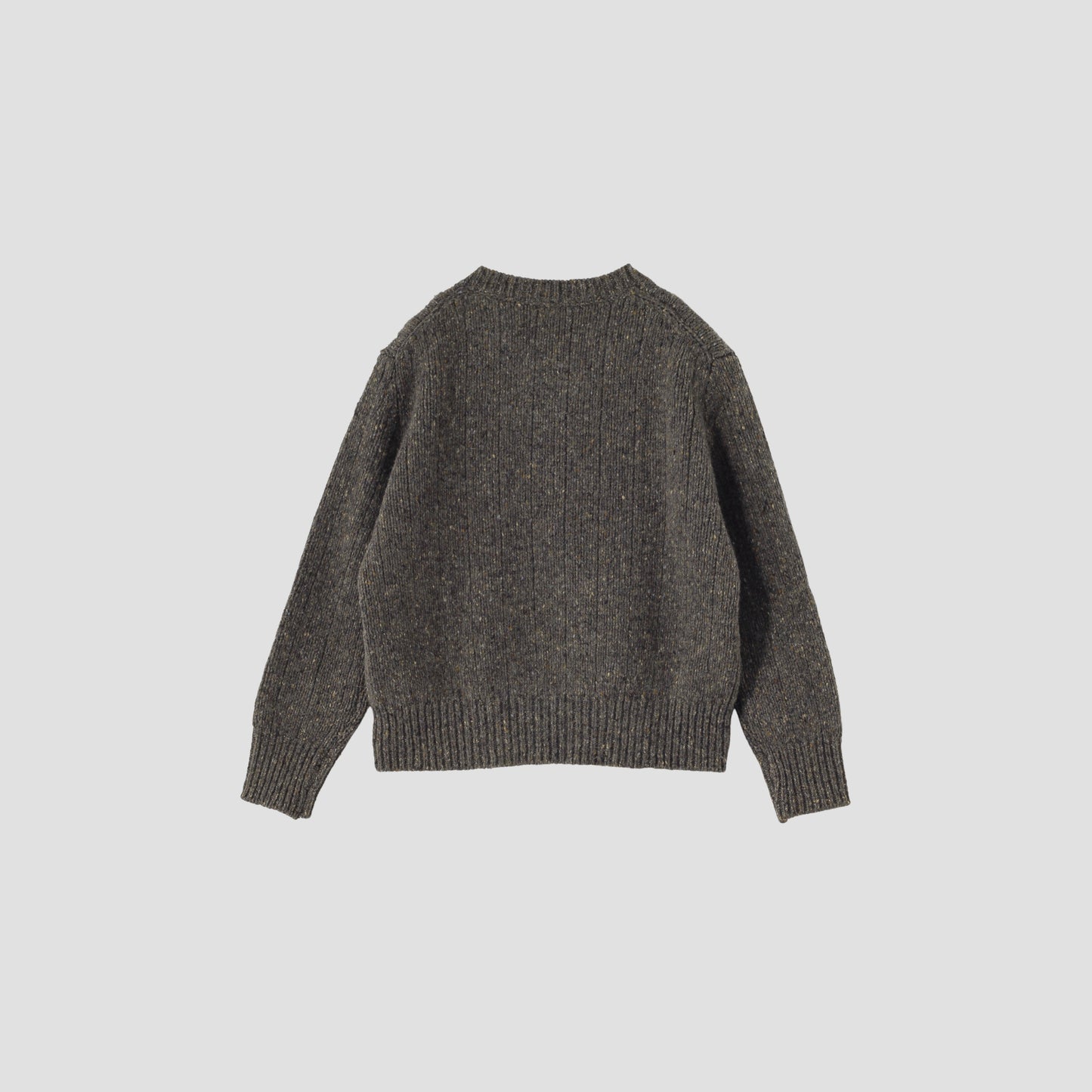SOFT WOOL DONEGAL KNIT