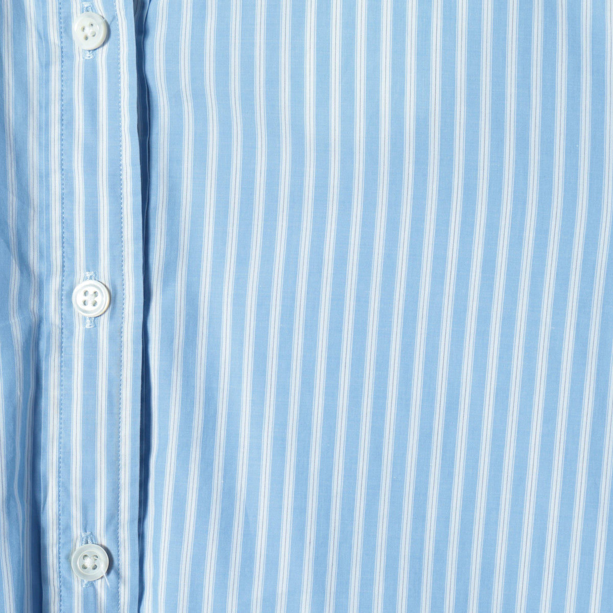 BLUE STRIPE COTTON SHIRT