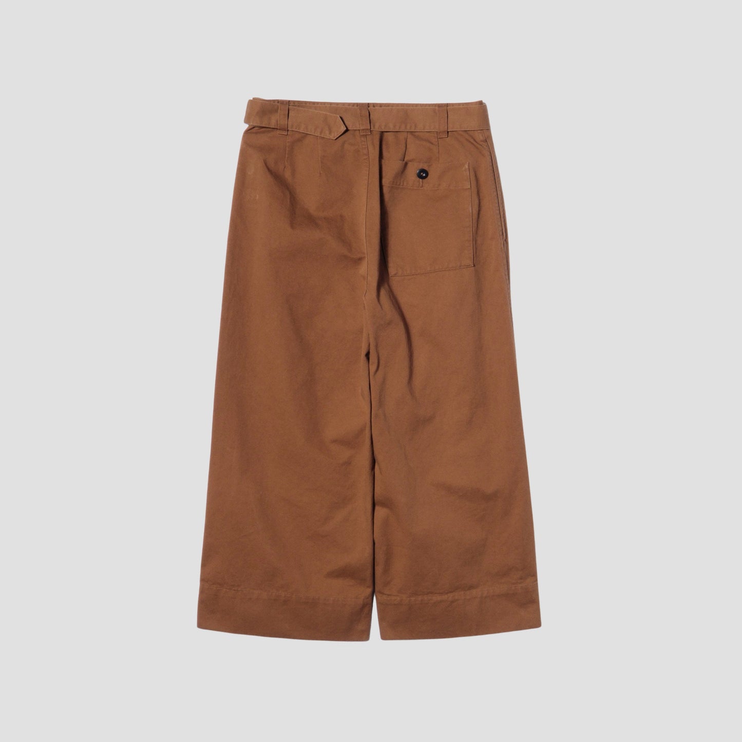 WASHED COTTON DRILL TROUSERS