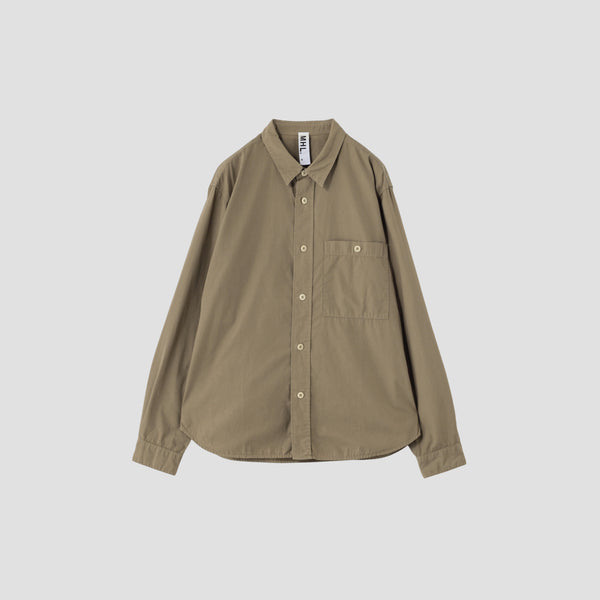 GARMENT DYE BASIC POPLIN(ｵﾝﾗｲﾝｽﾄｱ限定) SHIRT