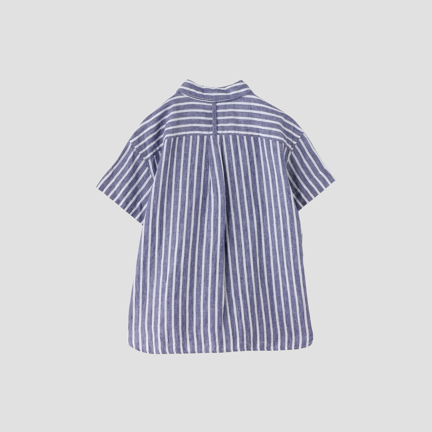 WIDE STRIPE LINEN SHIRT