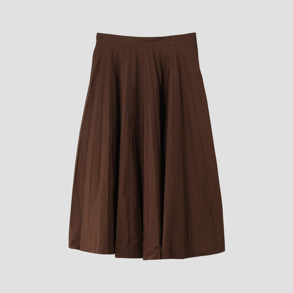 PLAIN WEAVE BLEND SKIRT