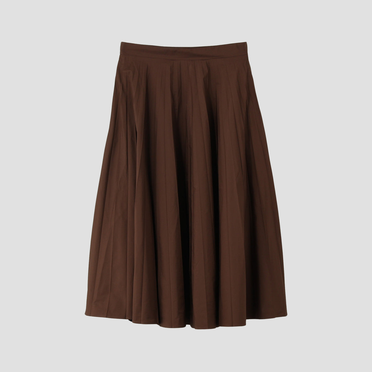 PLAIN WEAVE BLEND SKIRT