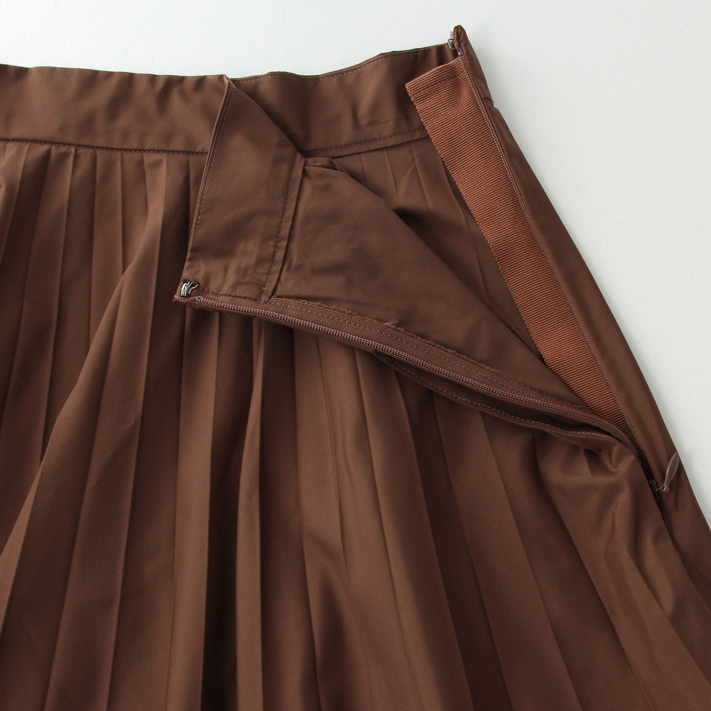 PLAIN WEAVE BLEND SKIRT