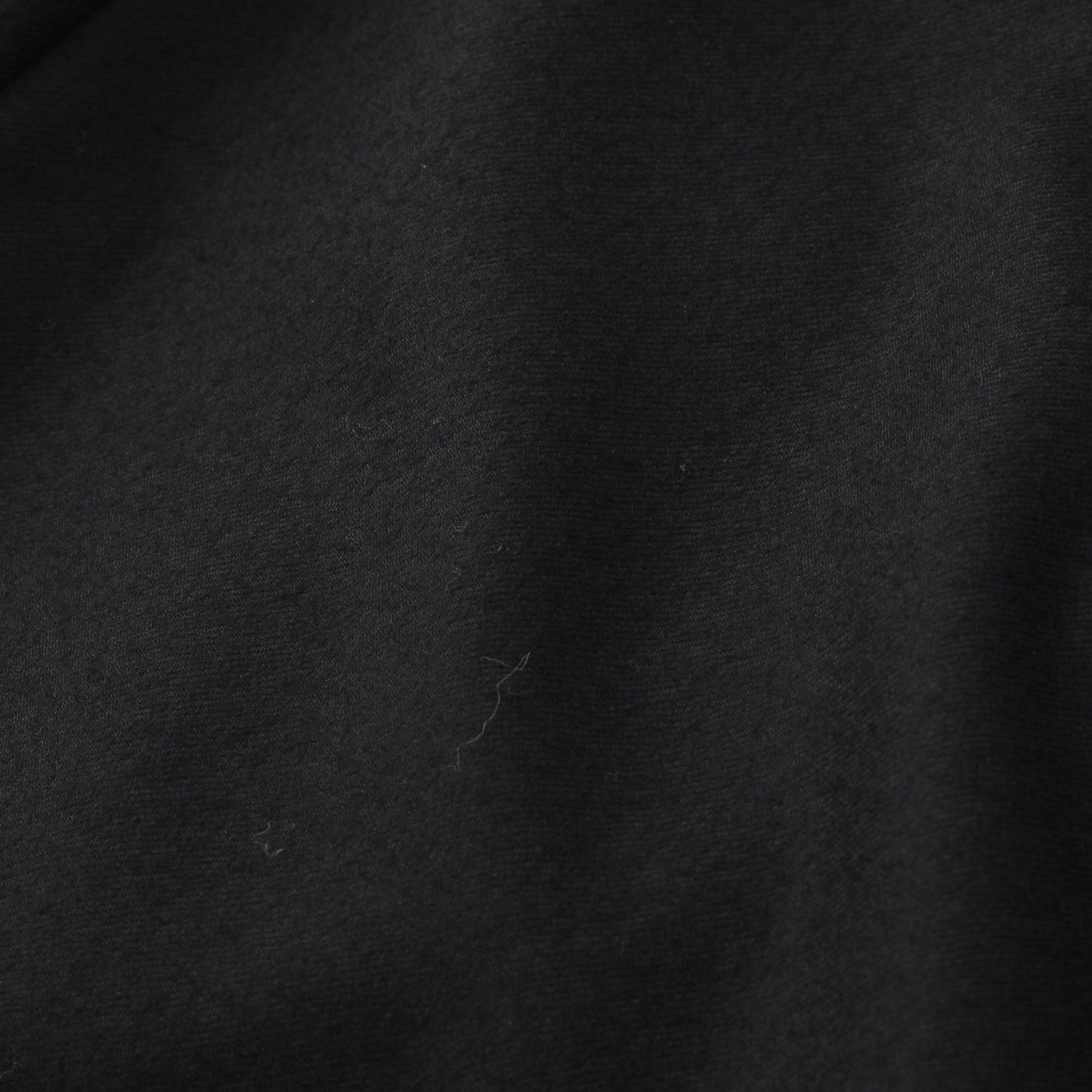 BLACK FLANNEL DRESS