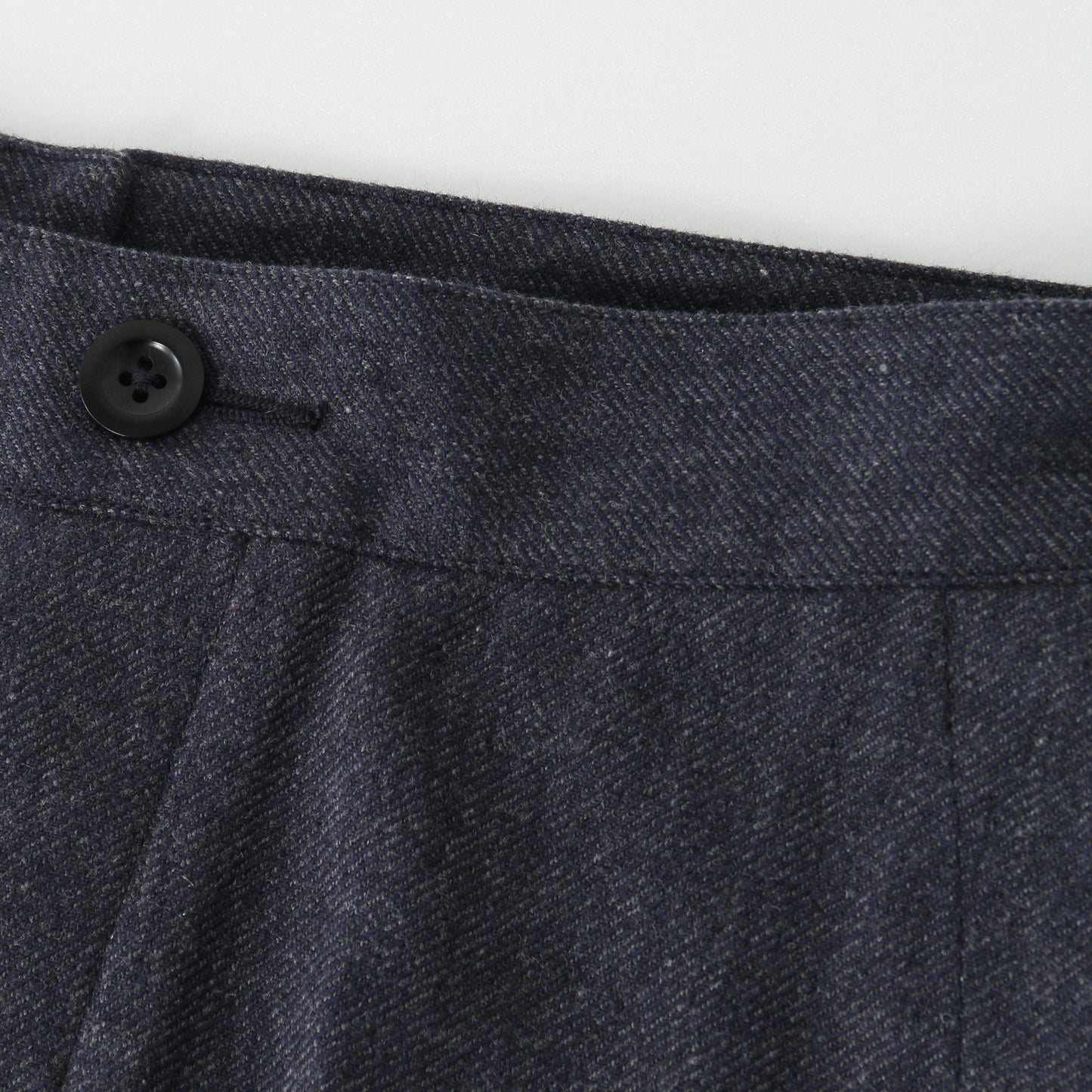 WOOL COTTON SERGE TROUSERS