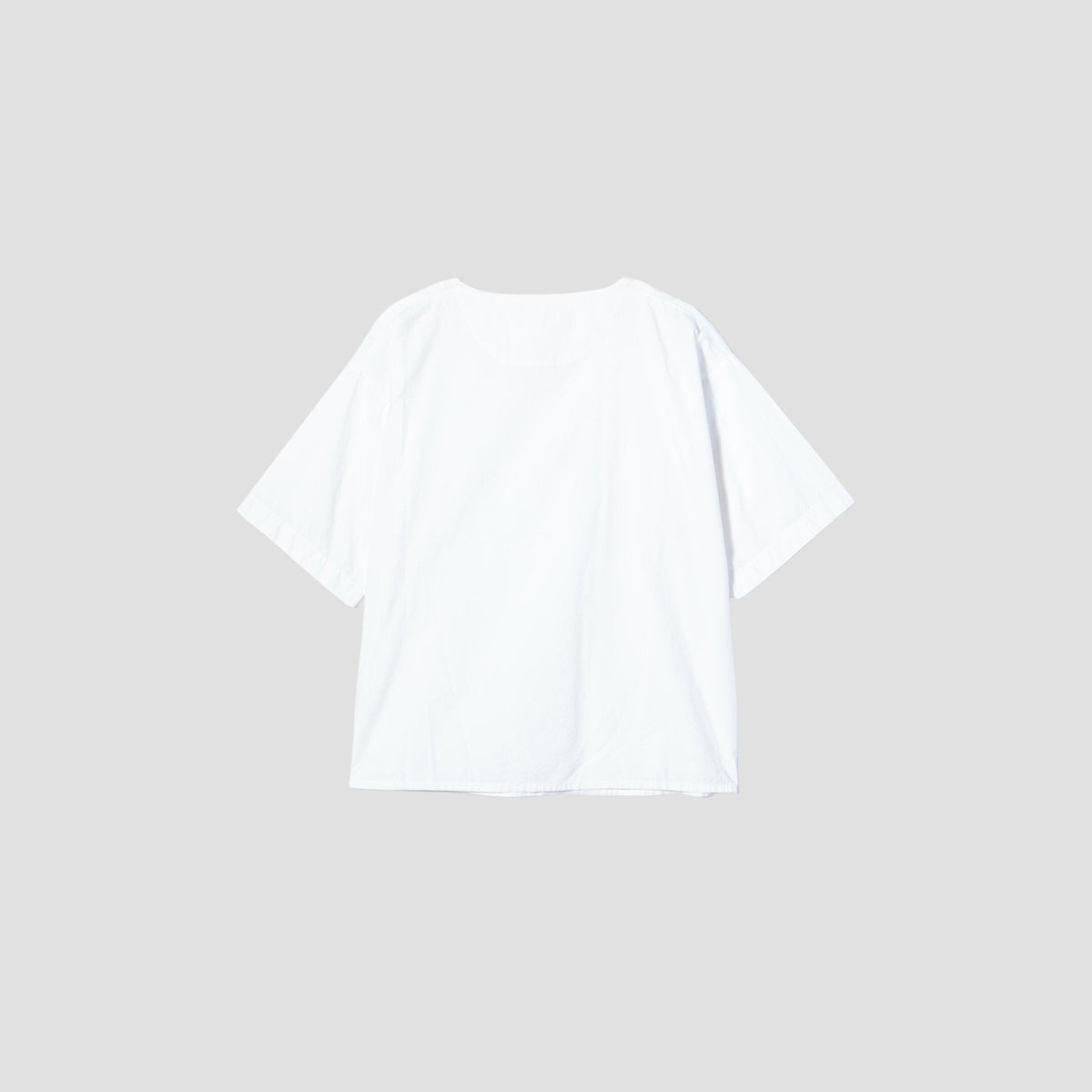 COTTON SLUB POPLIN SHIRT