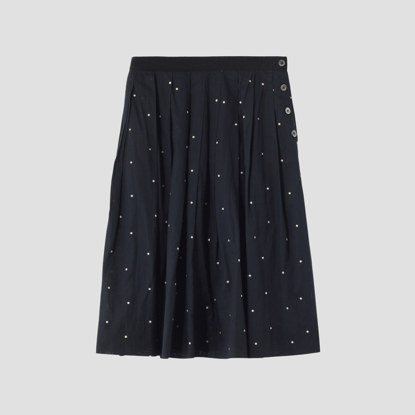 SPOT PRINT BATISTE SKIRT