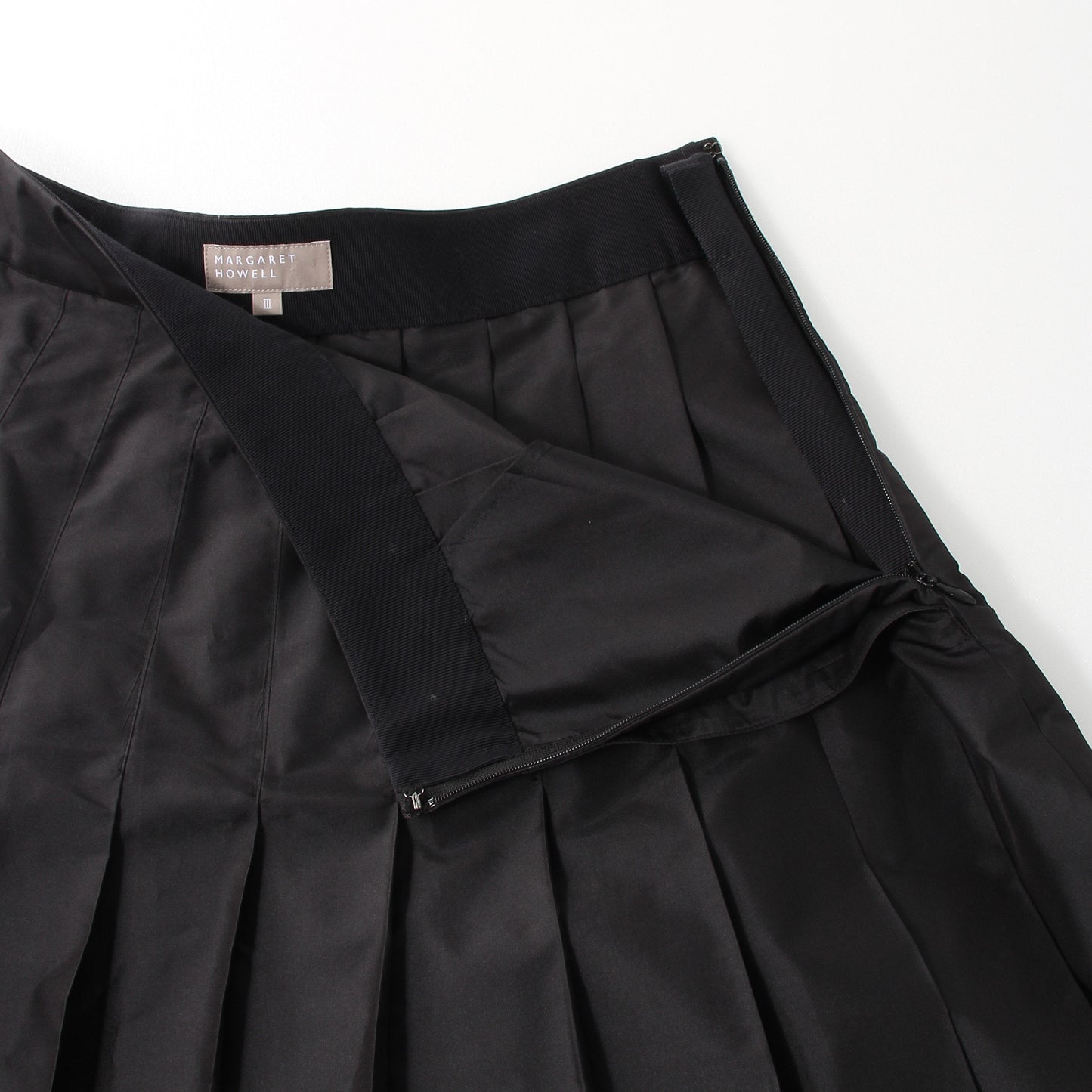 SILK POLYESTER SKIRT