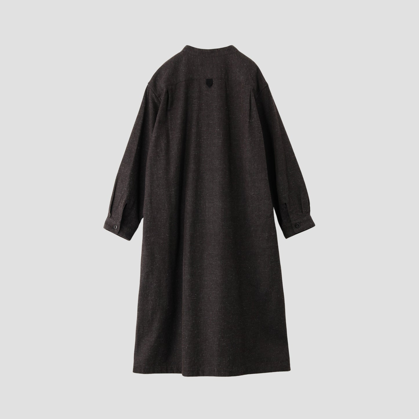 WOOL COTTON TWILL DRESS