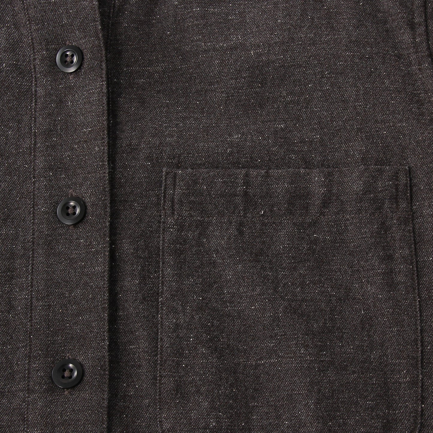 WOOL COTTON TWILL DRESS