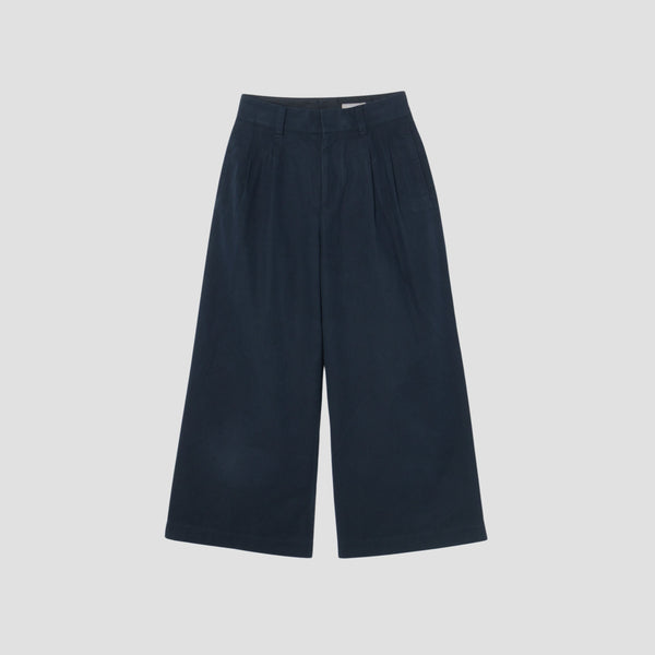 COTTON OXFORD TROUSERS