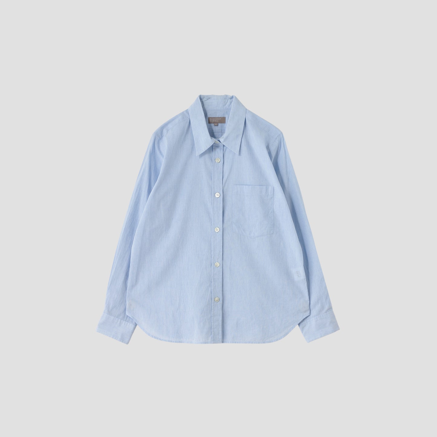 END ON END COTTON LINEN SHIRT