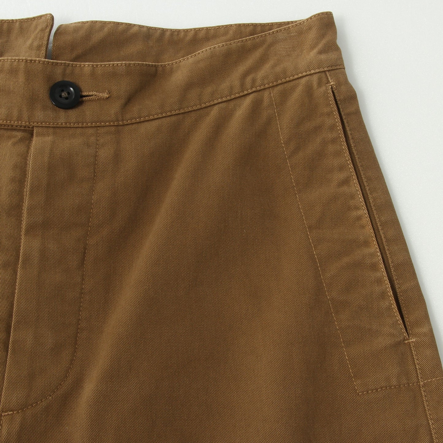 BASIC BRUSHED CHINO TROUSERS