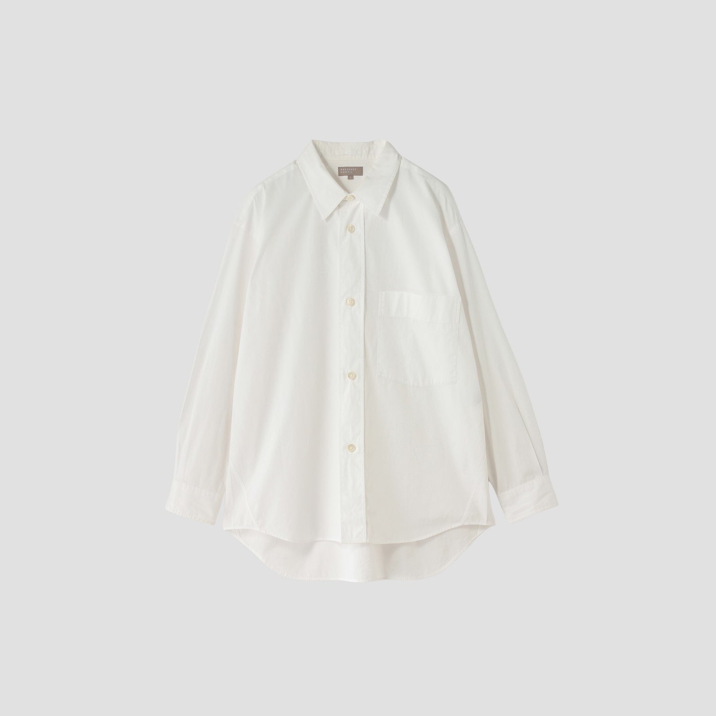 WASHED COTTON POPLIN SHIRT