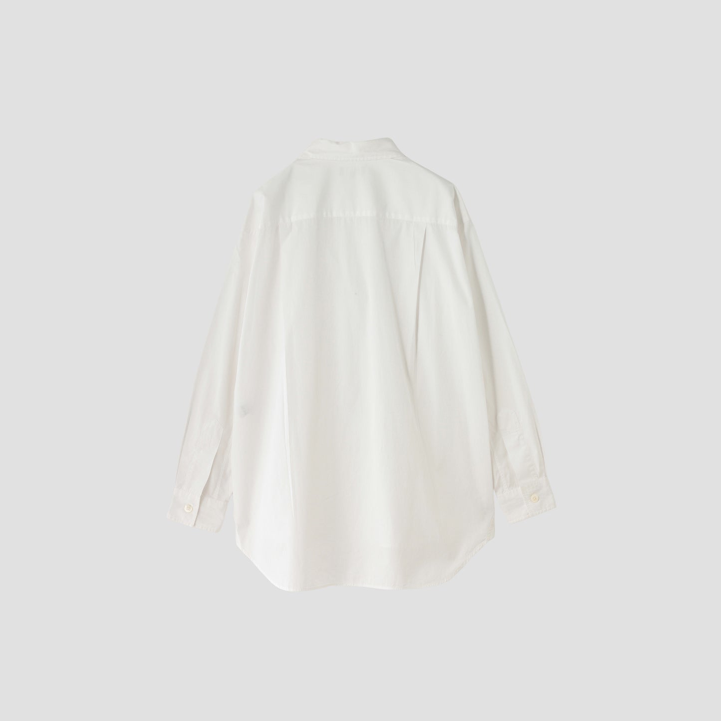 WASHED COTTON POPLIN SHIRT