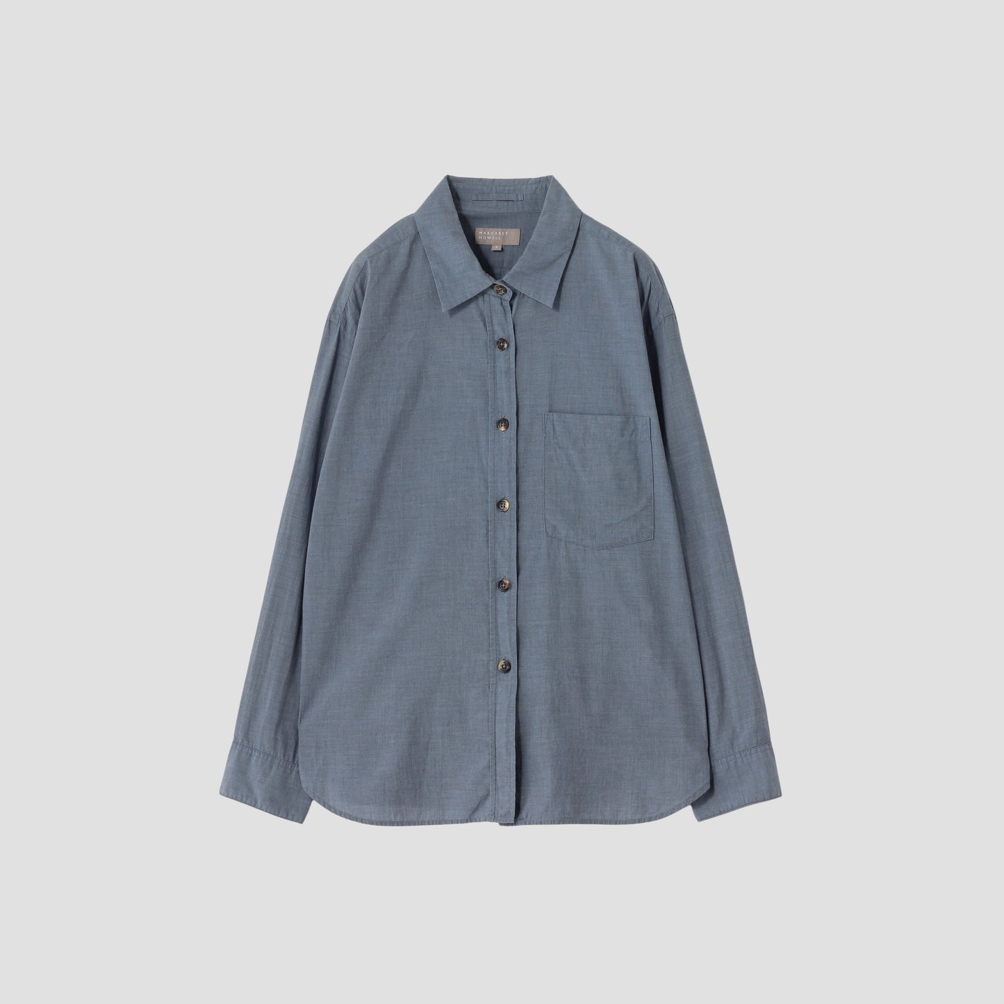 FINE COTTON CHAMBRAY SHIRT