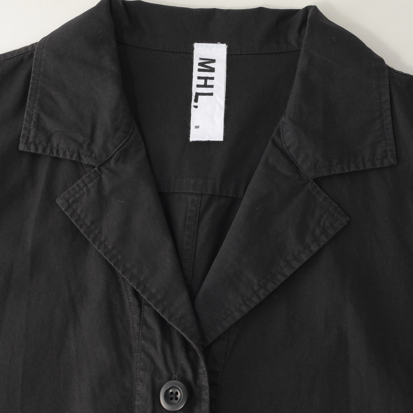 SUPERFINE COTTON TWILL DRESS