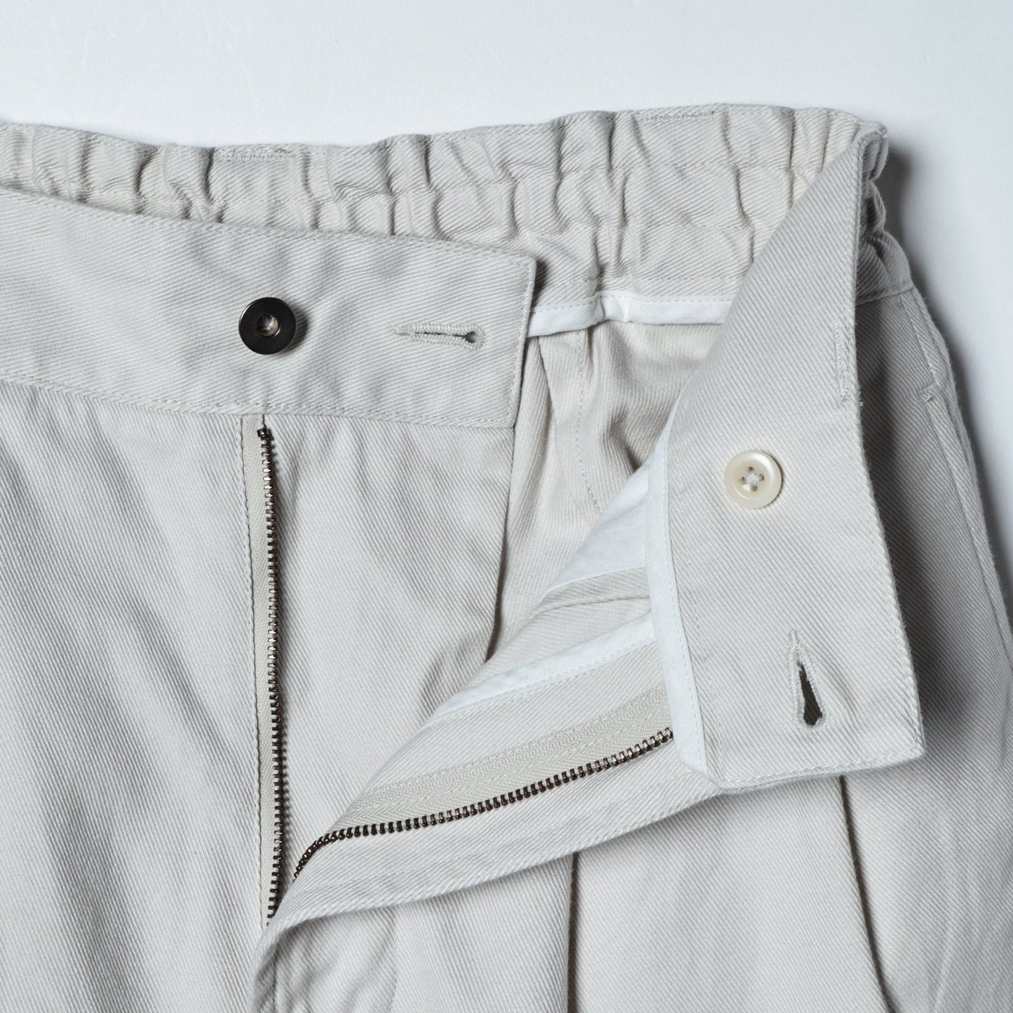 BRUSHED SOFT DRILL TROUSERS