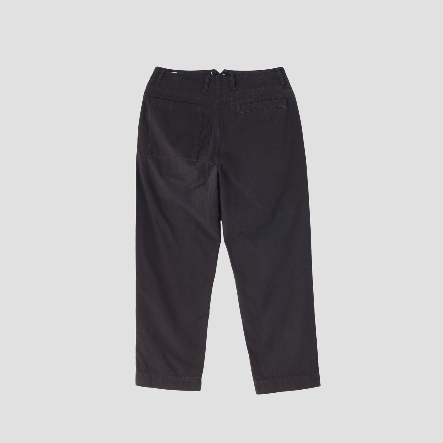 GARMENT DYE VINTAGE POPLIN TROUSERS