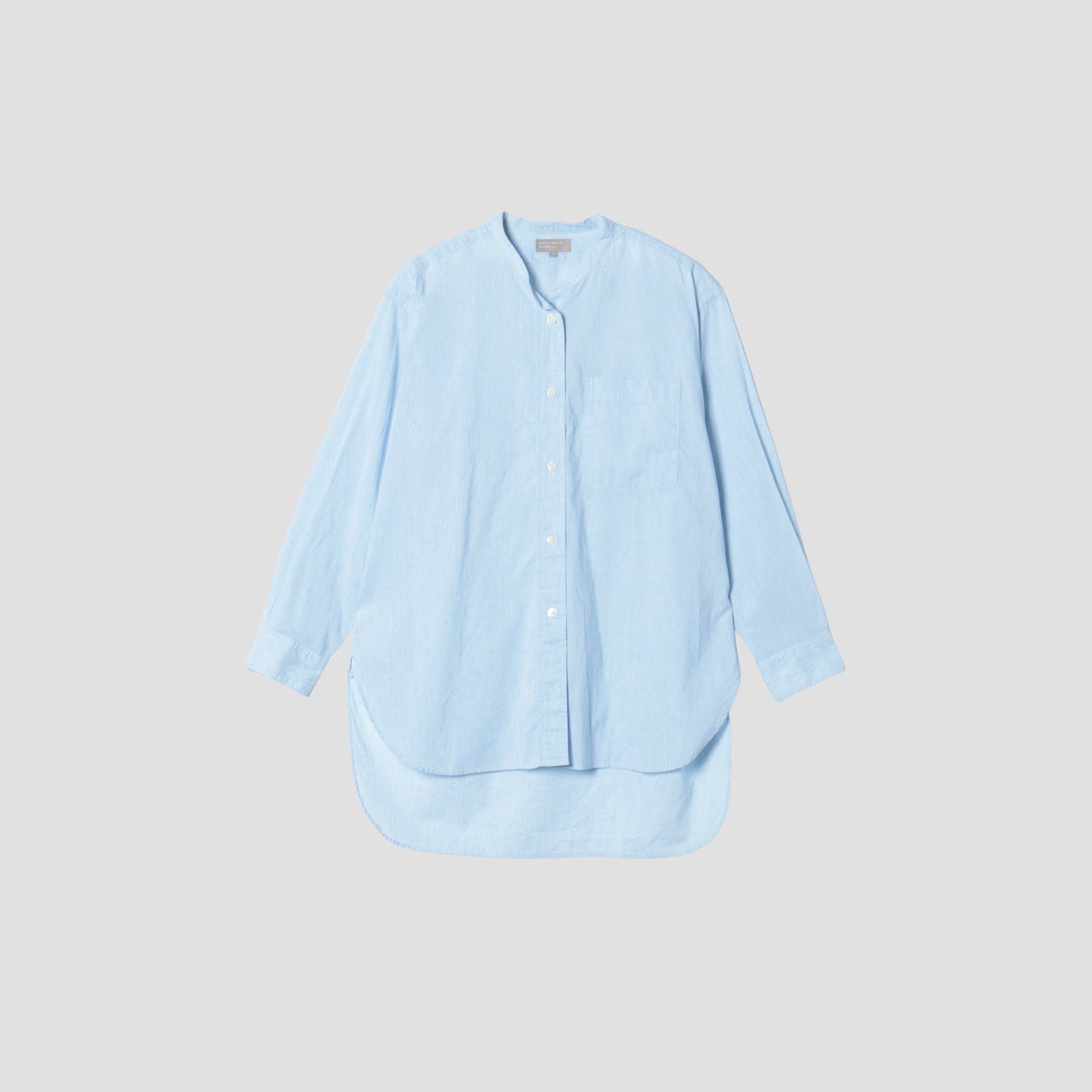 END ON END COTTON LINEN SHIRT