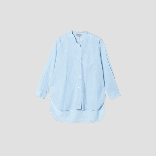 END ON END COTTON LINEN SHIRT