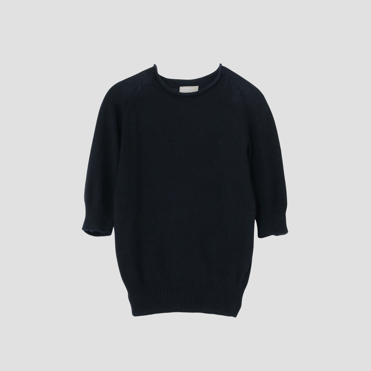 CAST OFF ROLL NECK KNIT