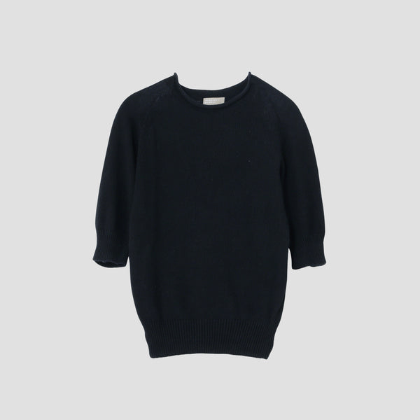 CAST OFF ROLL NECK KNIT