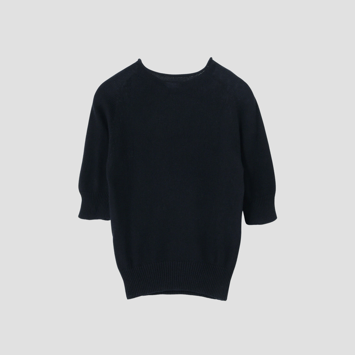 CAST OFF ROLL NECK KNIT