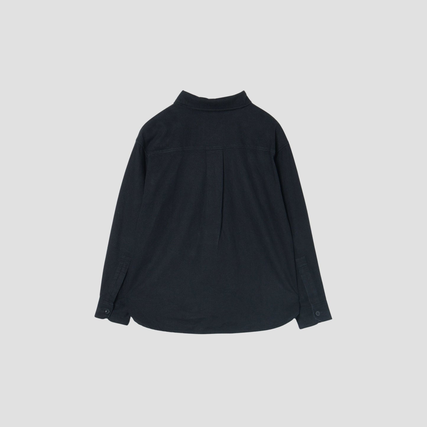WORN LINEN COTTON DRILL SHIRT