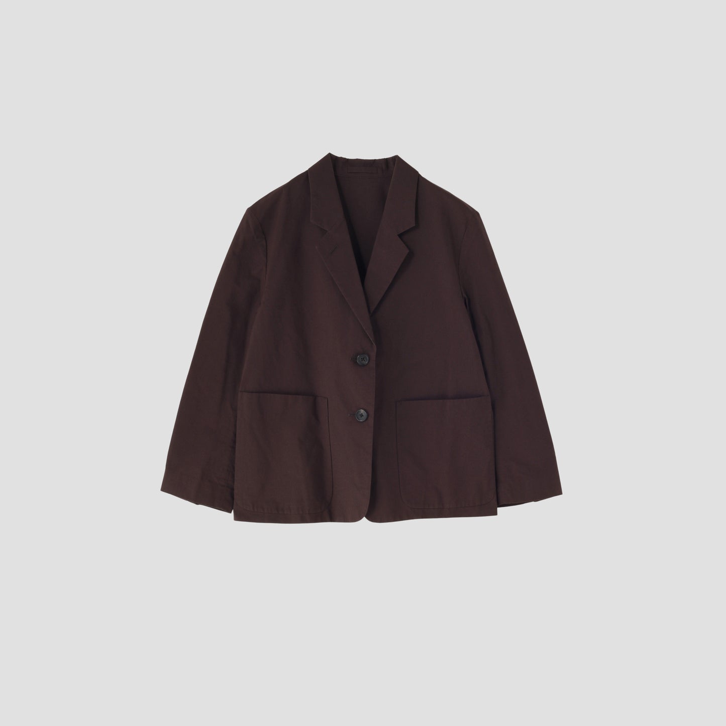MATT COTTON SILK POPLIN JACKET