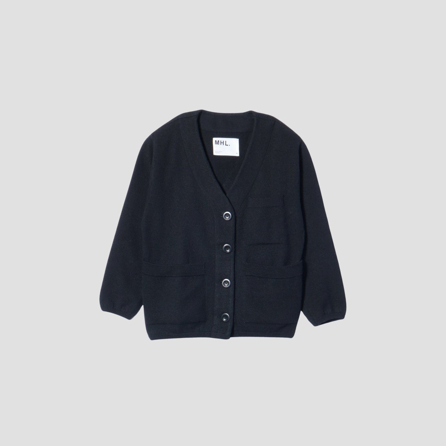 FELTED ROUGH WOOL KNIT