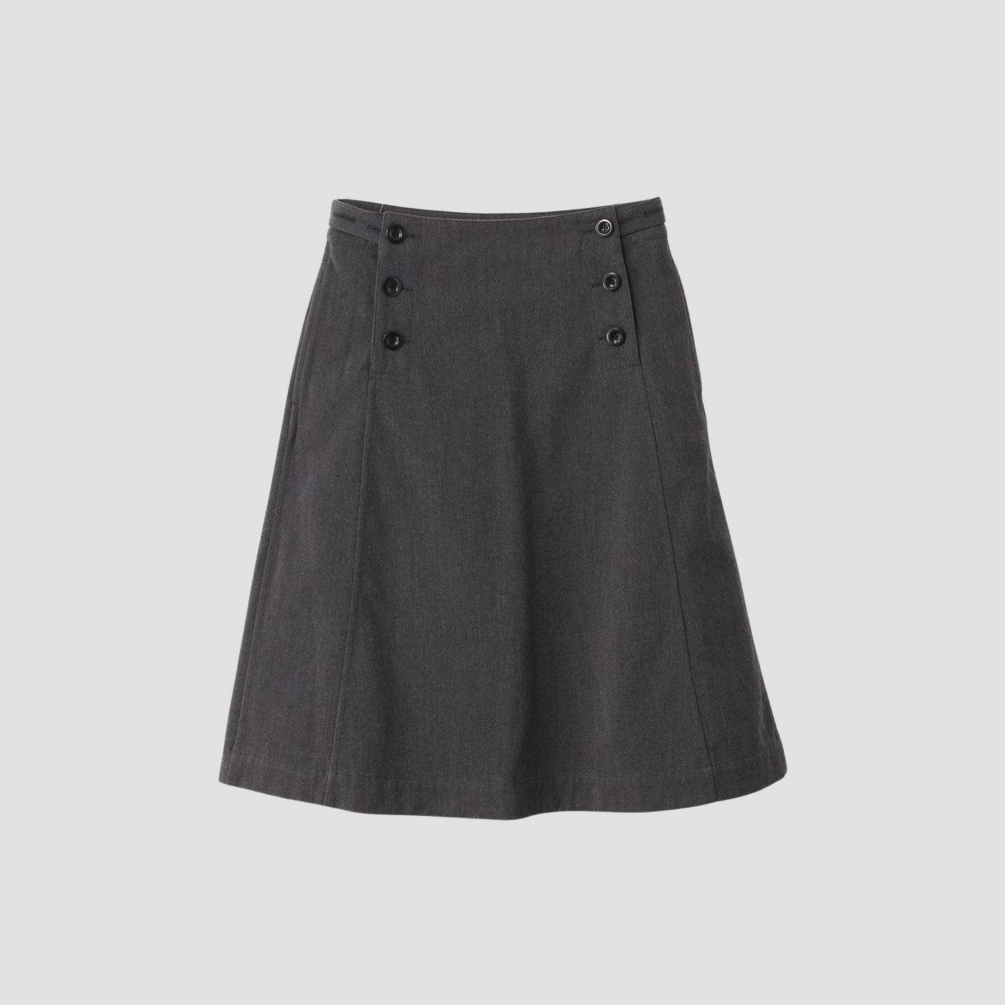 WOOL COTTON DRILL SKIRT