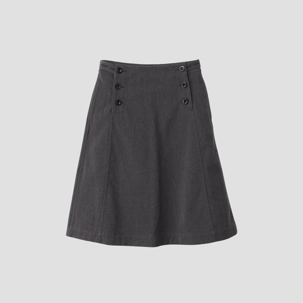WOOL COTTON DRILL SKIRT