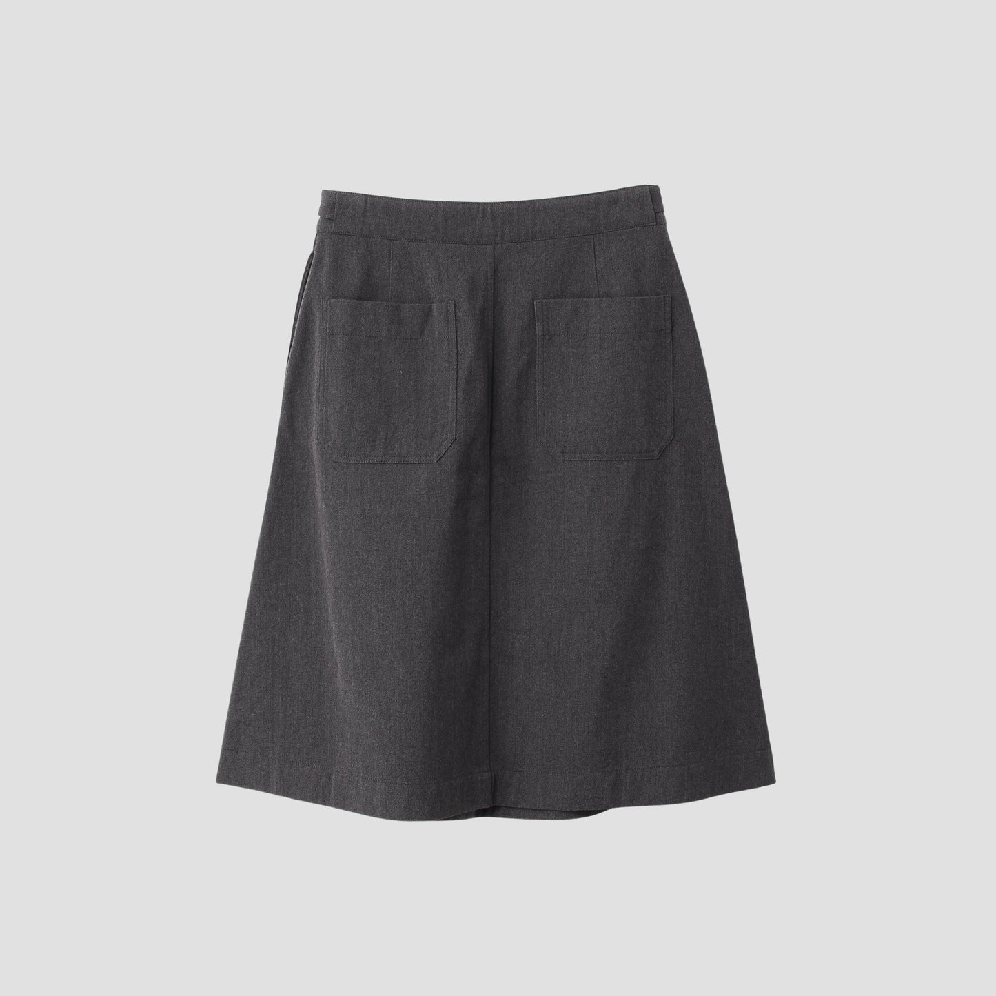 WOOL COTTON DRILL SKIRT