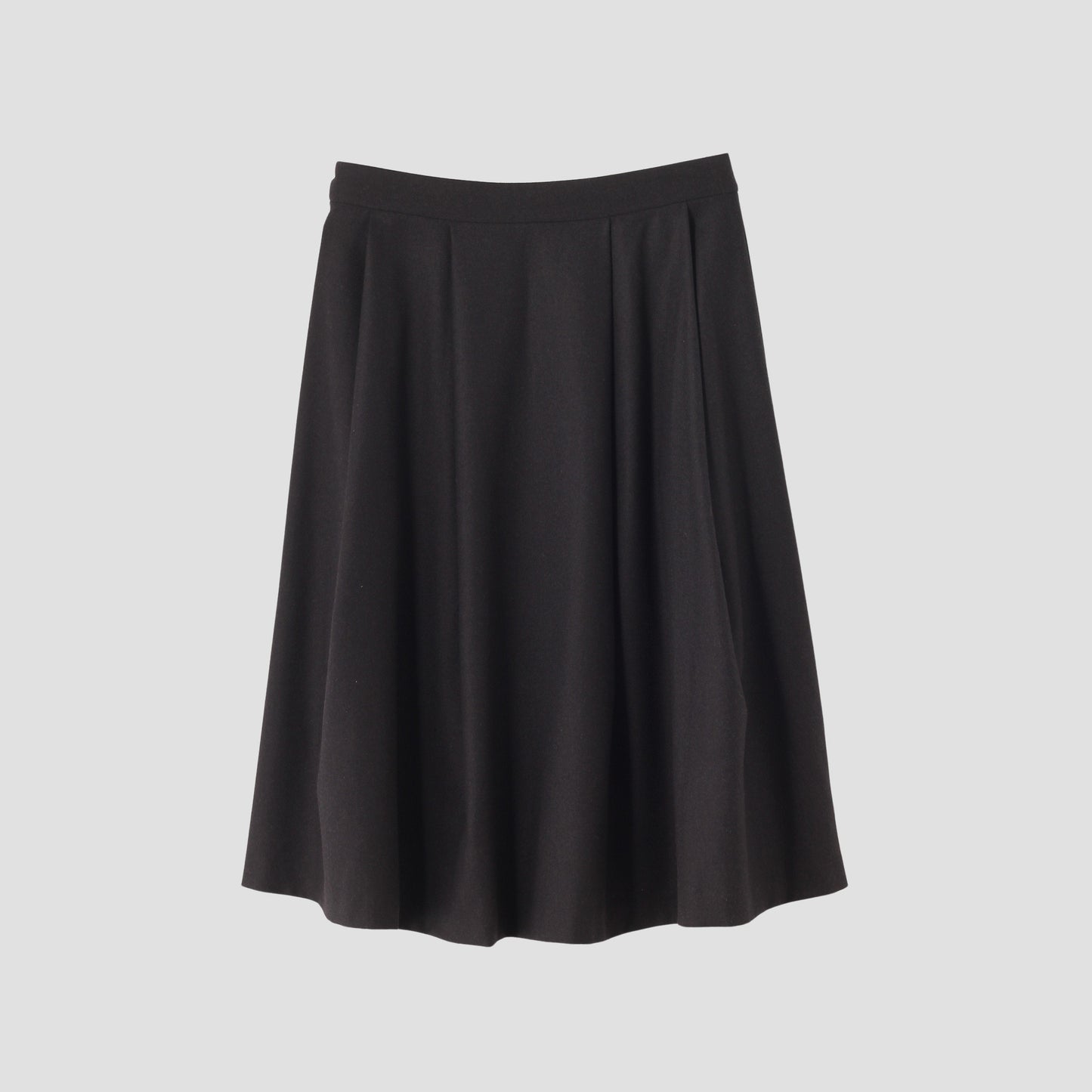 FINE WOOL FLANNEL SKIRT