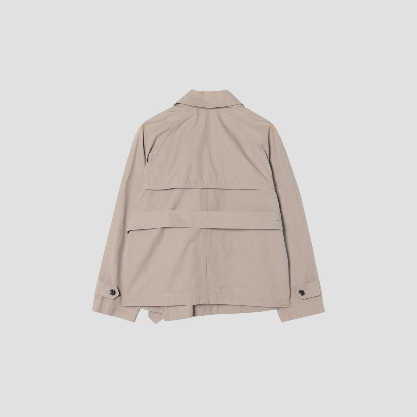 COMPACT COTTON TWILL COAT
