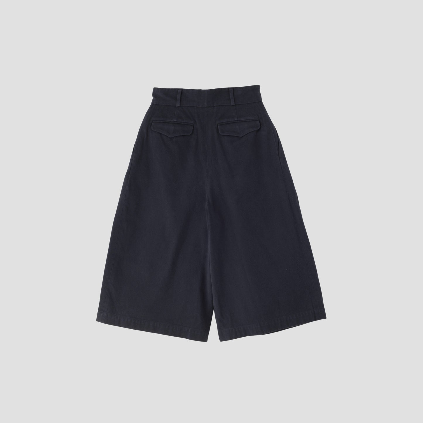 YARN DYE HEAVY COTTON TWILL TROUSERS