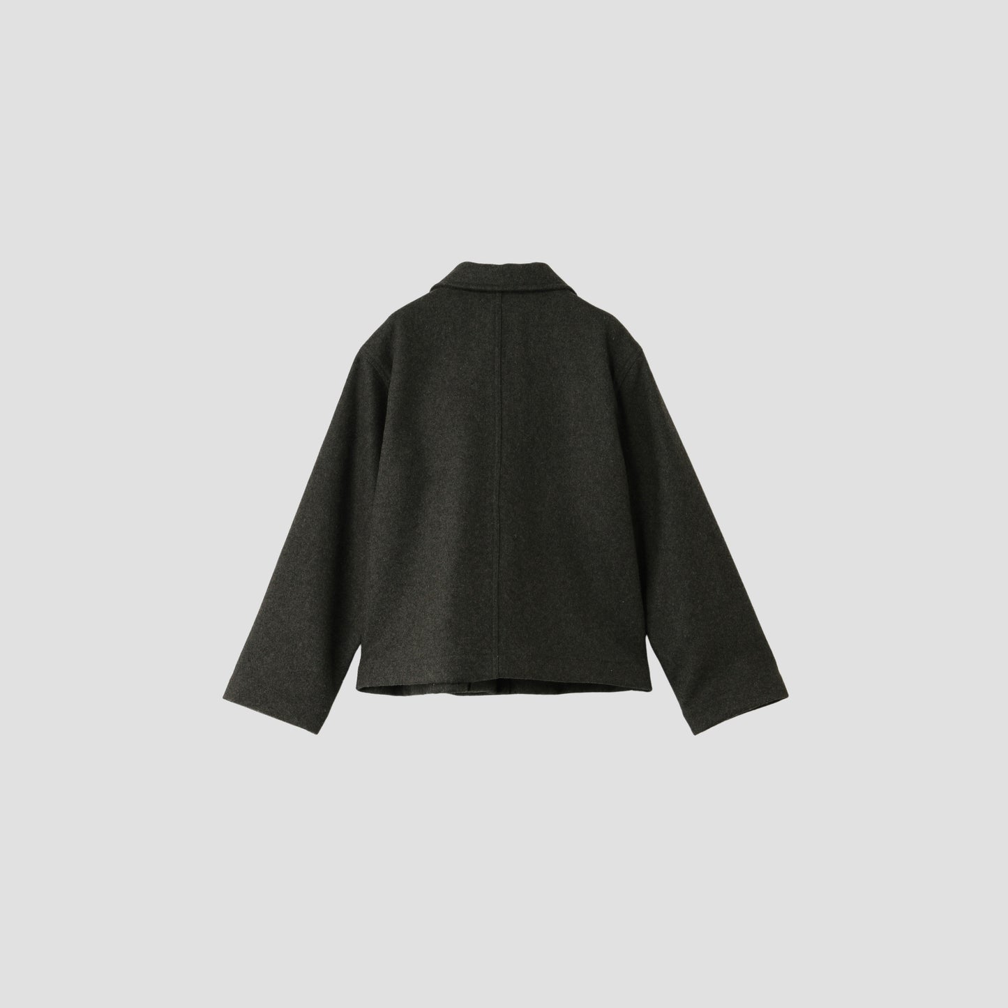 COARSE WOOL MELTON BLOUSON