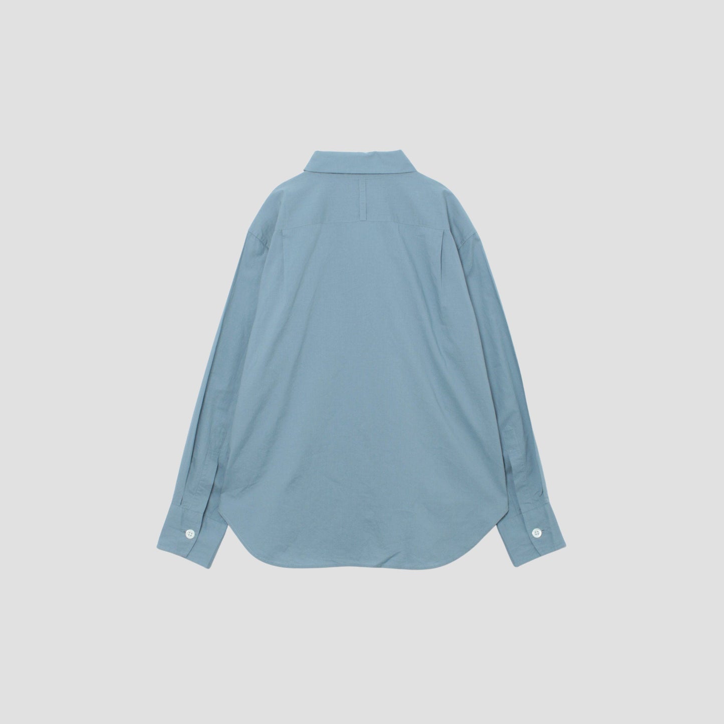 PIECE DYED WASHED COTTON SHIRT