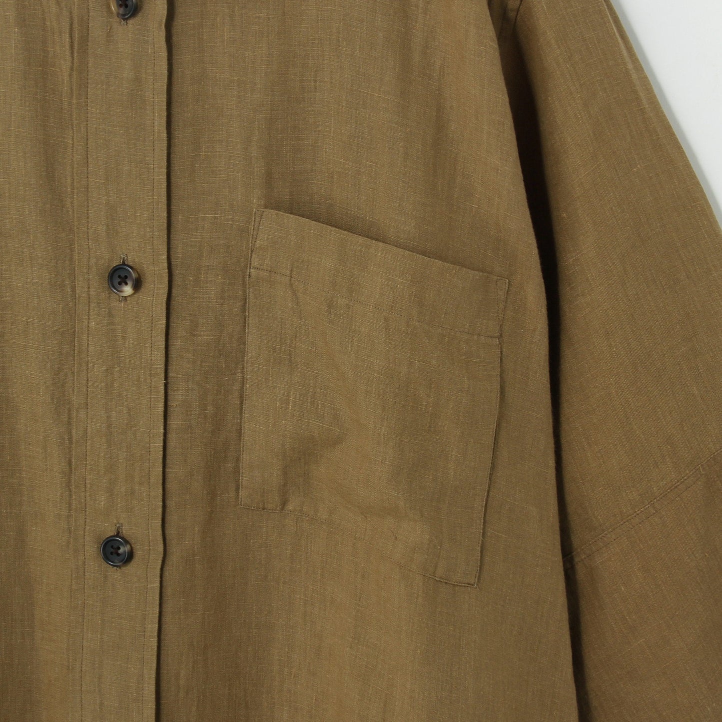 SHIRTING LINEN DRESS