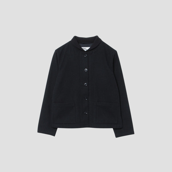 FINE WOOL MELTON BLOUSON