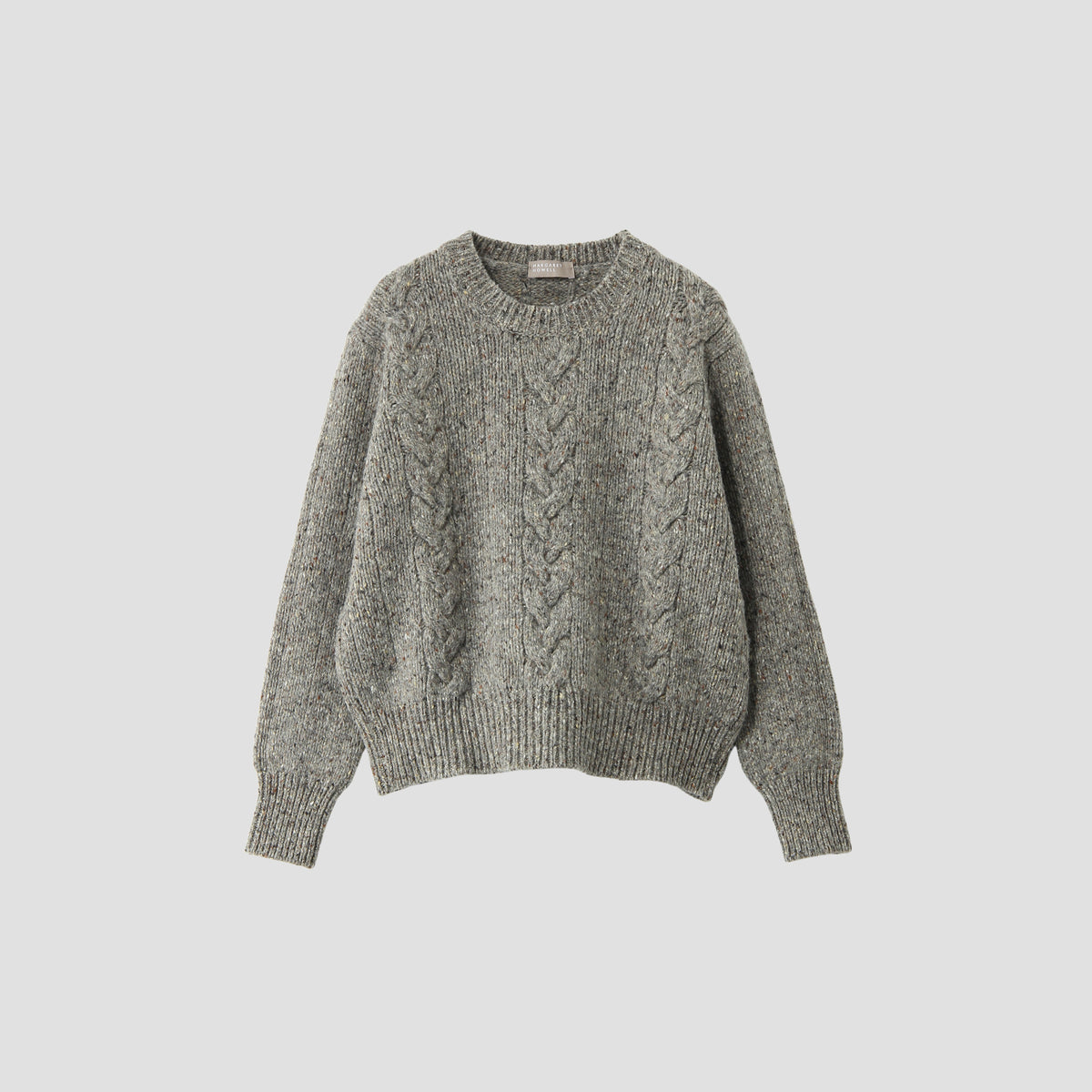 CABLE SWEAT SHIRT KNIT