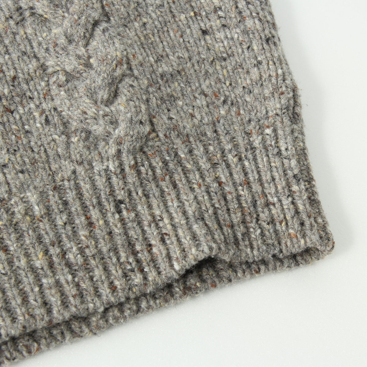 CABLE SWEAT SHIRT KNIT