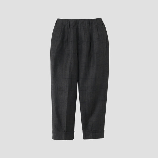 POW WOOL LINEN TROUSERS