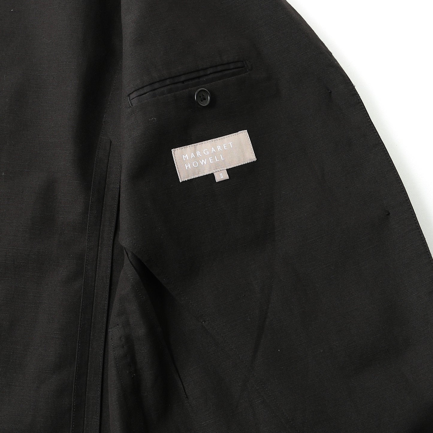 COTTON LINEN OXFORD JACKET