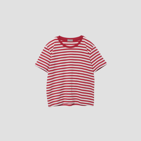 EVEN STRIPE COTTON JERSEY