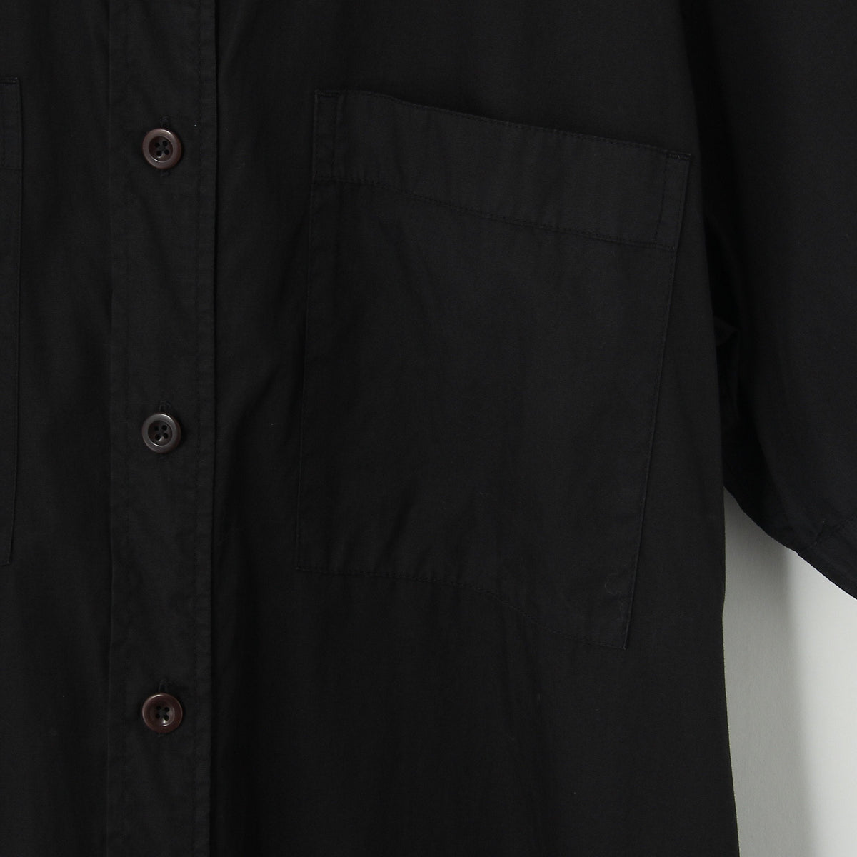 GARMENT DYE BASIC POPLIN DRESS